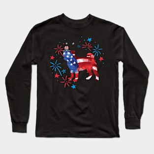 Pug Uncle Sam Hat 4Th Of July Long Sleeve T-Shirt